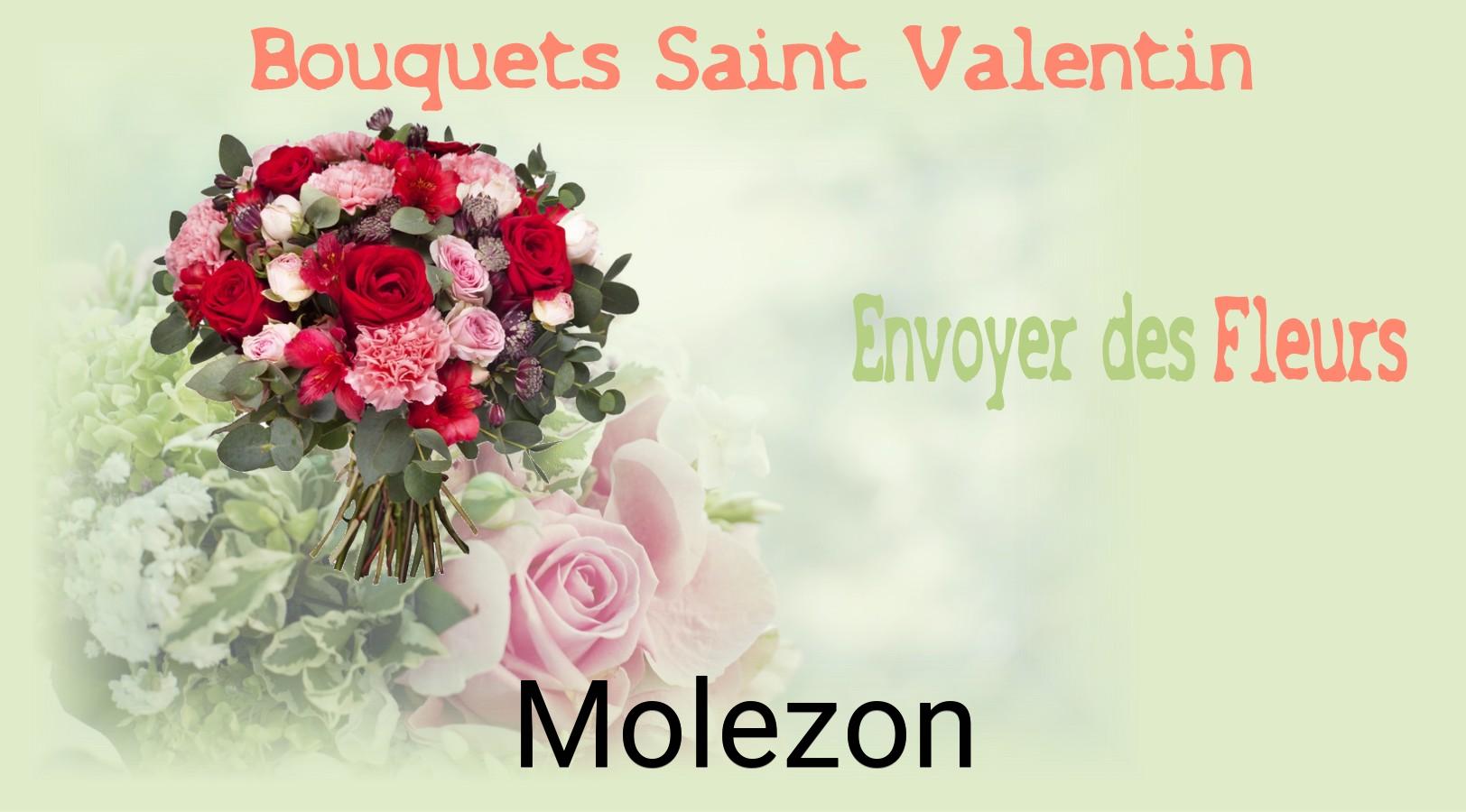 Roses de Saint-Valentin livrées à Molezon
